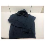 10) XXL DECKY Navy Blue Zip Up Hoodies