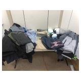 Variety of Sweat Shirts, Coats with Logos,Hats