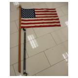 US Flag & Pole