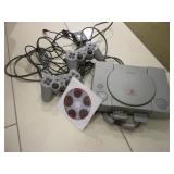 Sony PlayStation with Controllers