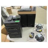 Kenwood Stereo, Speakers, CDs, PlayStation Games