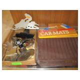 3) Sets Car Mats and Hitch Caps