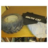 AT Tire, Mud Flaps and Car Cover