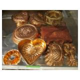 Copper Colored Molds