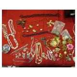 Variety Necklaces, Earrings, Pins