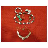 Heart Necklace / Choker, Christmas Jewelry