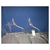 3) Metal Wall Sculptures - Guitarist, Music