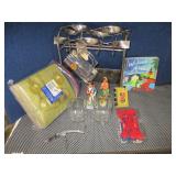 Bar Tool/Mug Rack, Multi Corkscrew Opener,