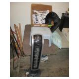 Heater, Foot Stool, Neck Rest, Hangers