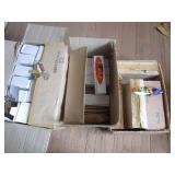 3) Boxes of Various Sizes Surf Boards