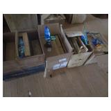 4) Boxes Various Sizes of Surf Boards & Dolphin