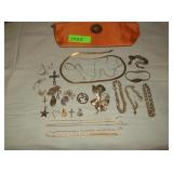 Coin Purs, Jewelry - Some Sterling Silver
