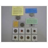 Crown, Republic of Liberia $10 Coin, Roman Coin,
