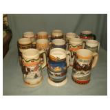Budweiser Steins