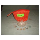 Coin Purse, Jewelry Holder, Rings, Jewelry