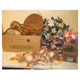 Floral Decor, Baskets