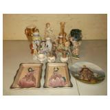 Figurines, Vases, Plates