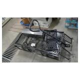 Metal Crate, Toolbox with Insert