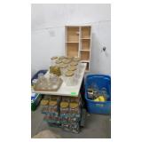 Plastic and Glass Jars