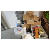 Books, Baskets, Eletronics