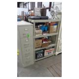 Filing Cabinet, Shelf, Sheet Music, Drill Bit Set,