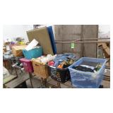 Camp Chairs, Picnic Basket, Clothes