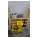 Mop Bucket, Mop, Shelf, Cooler and More