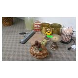 Tins, Hole Punch, Decor