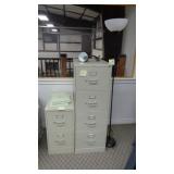 Filing Cabinets, Folders, Lamps