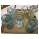 Glass Jars, Marbles