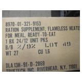 Box of Ration Supplements, Flameless Heater