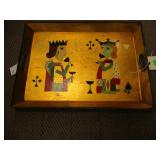 Hand Painted Tray by George Briand