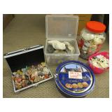 Rocks, Gems, Buttons