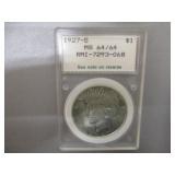 1927-S Libery Silver Dollar