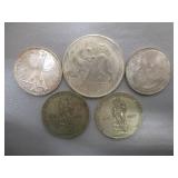 5) Foreign Coins