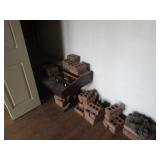 Writing Table, Chair, Bricks