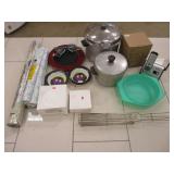 Pots, Shelf Paper, Dishes, Smoke Alarms