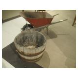 Wheelbarrow, Half Barrel