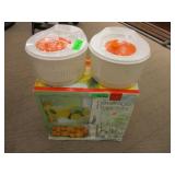 Beverage Dispenser, Salad Spinners