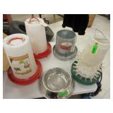 Heated Poultry Founts, Feeders