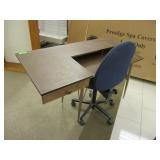 Desk, Rolling Chair