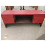 Red Wood Cabinet