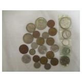 Various International Coins