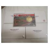 5) MLB Red Sox Stadium Coin / Cards