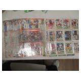 Several Pages Collector NFL Trading Cards