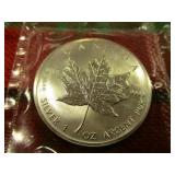 Canadian Silver Dollar- .9999