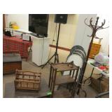 Magazine Rack, Coat Rack, Shelf and End Table