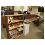 Desk with Seating and Storage