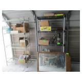 Contents On Shelves, Mirror, Lanterns, Kitchenware