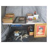 Contents On And Under Table, Pictures Rope